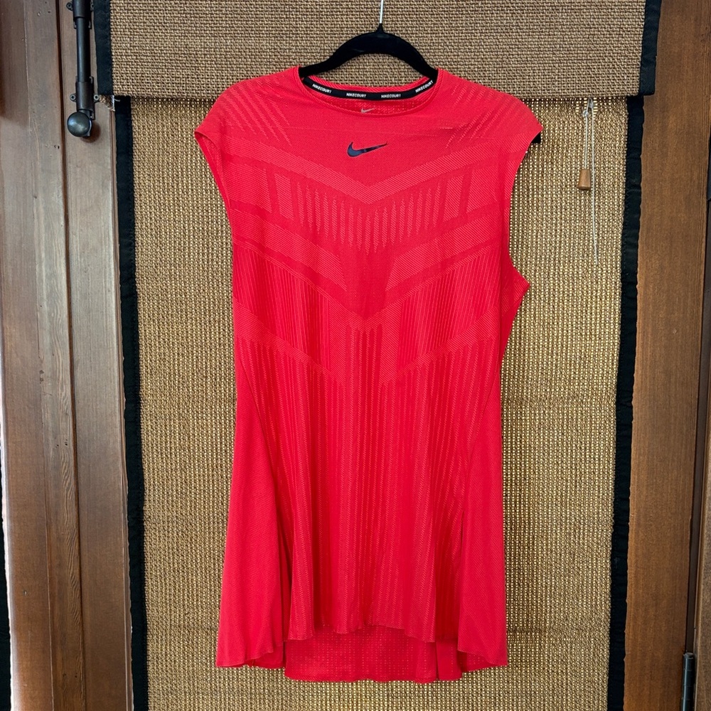 Nike Women's Red Sleeveless Dress